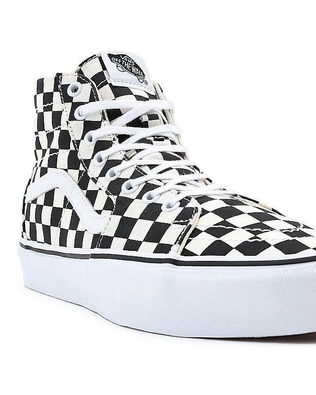 Checkerboard Sk8-Hi Tapered Shoes 8