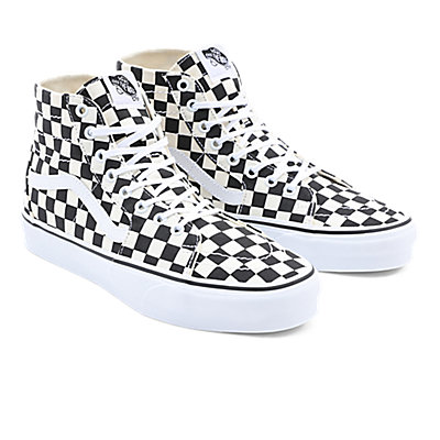 Checkerboard Sk8-Hi Tapered Shoes 1