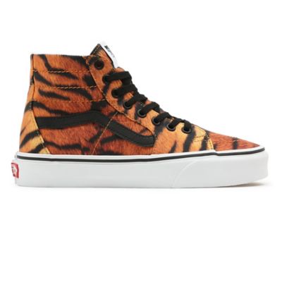 Vans tiger print store shoes