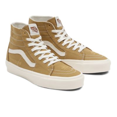 Eco Theory SK8-Hi Tapered Shoes | Beige | Vans