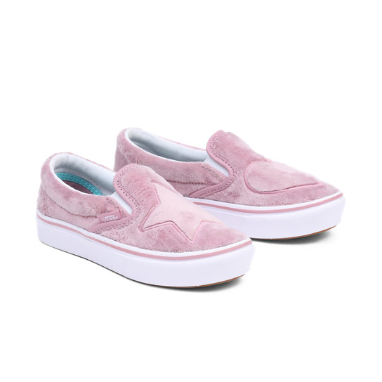 Kids ComfyCush Slip-On Shoes (4-8 years) | Vans