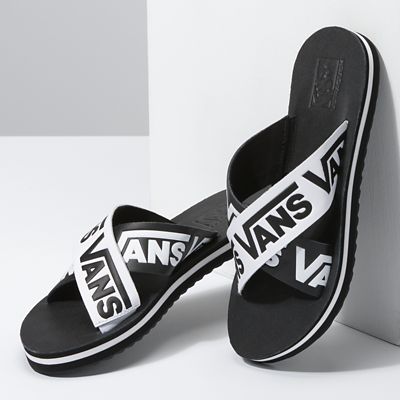 Two strap store vans sandals