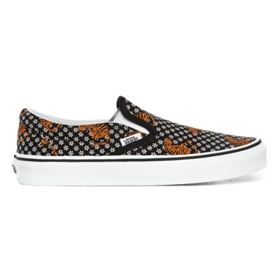 Tiger Floral Classic Slip-On Shoes 