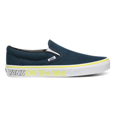 vans off the wall slip ons