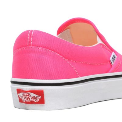 Neon vans hotsell slip ons