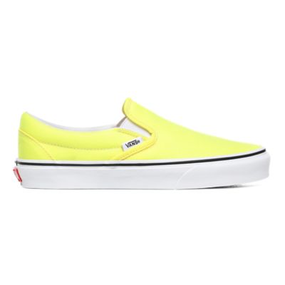 Neon Classic Slip-On Shoes | Yellow | Vans