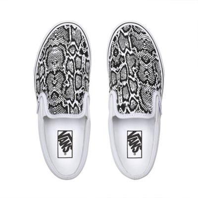 Vans python best sale femme