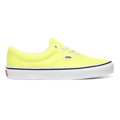 yellow vans classic skate shoes