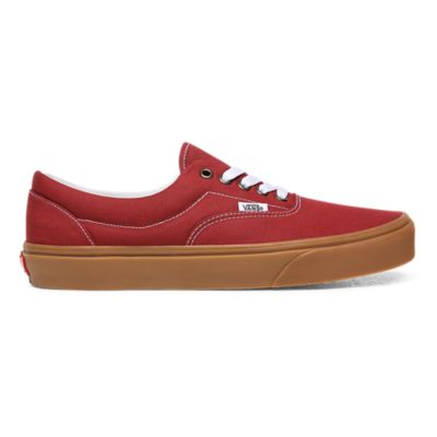 Gum Era Shoes | Red | Vans
