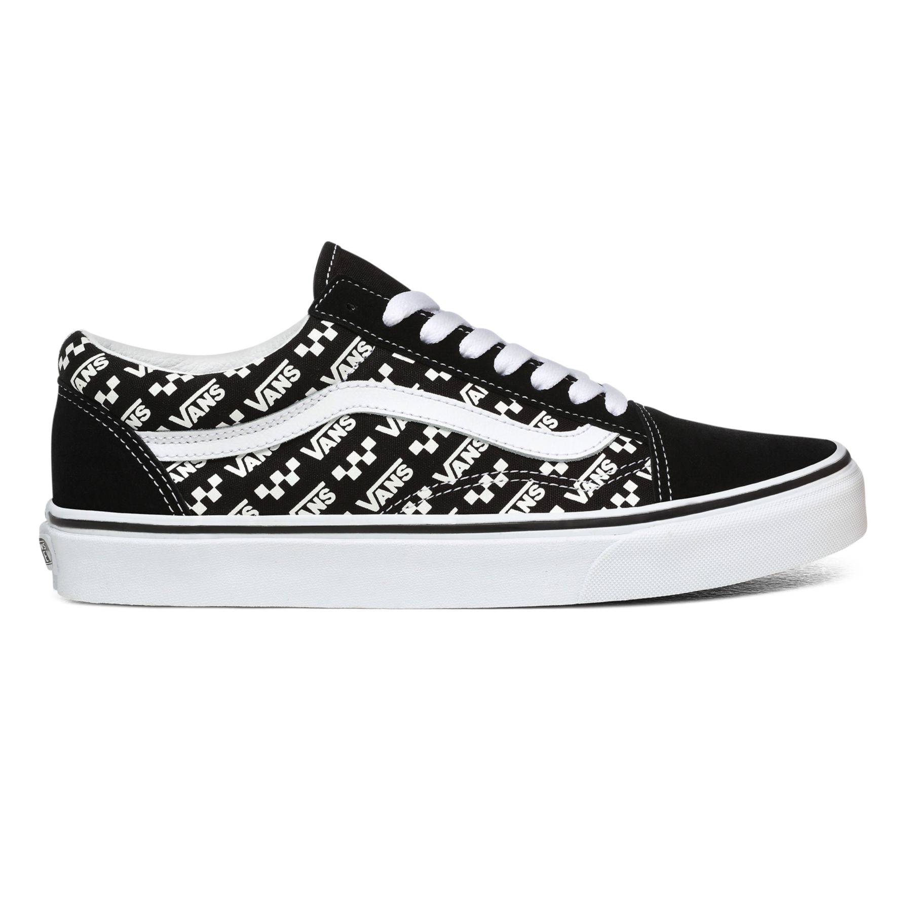 Vans old skool logo on sale mix