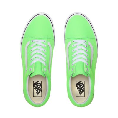 Neon on sale green vans