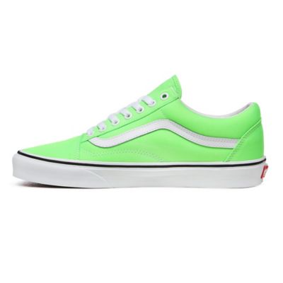 Lime green cheap vans shoes