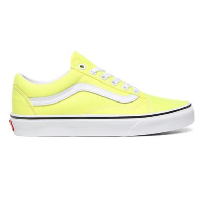 neon yellow vans