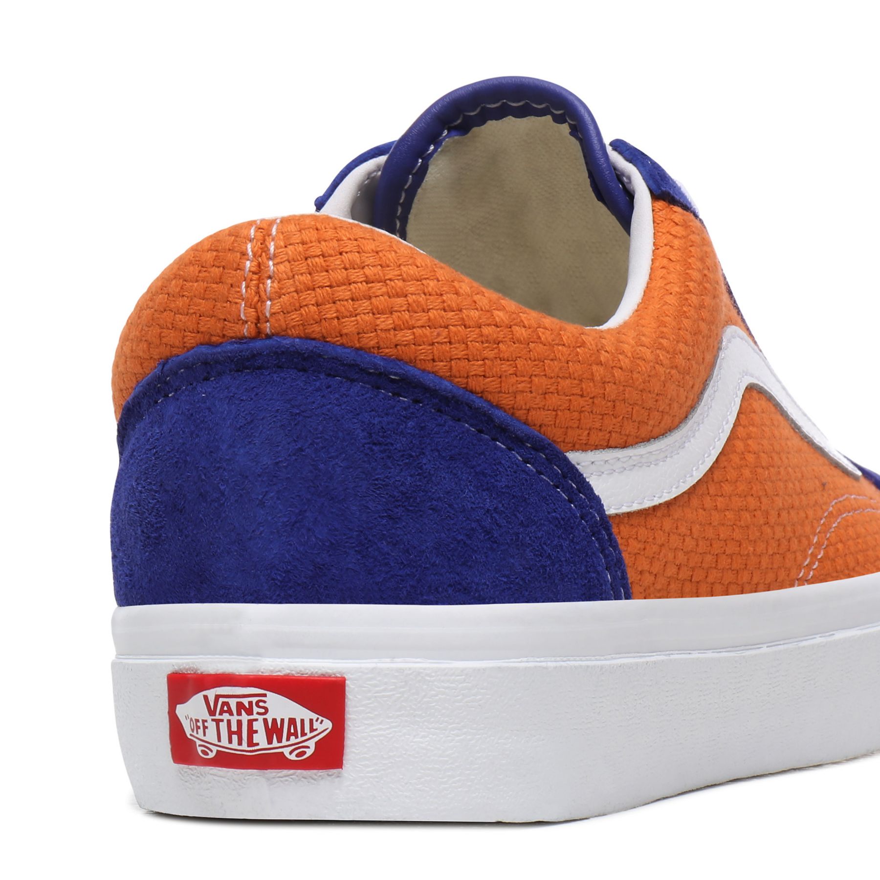 Vans bleu hotsell et orange