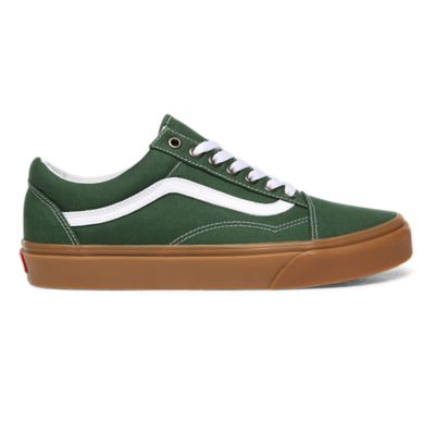 Gum Old Skool Shoes | Green | Vans