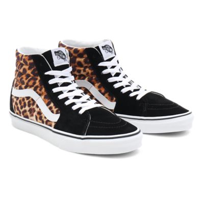 Leopard SK8-Hi Shoes | Black | Vans
