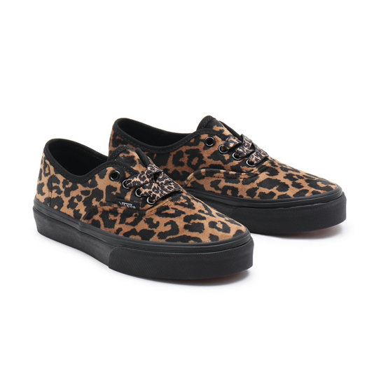 Youth Leopard Fur Authentic Shoes (8-14 years) | Vans