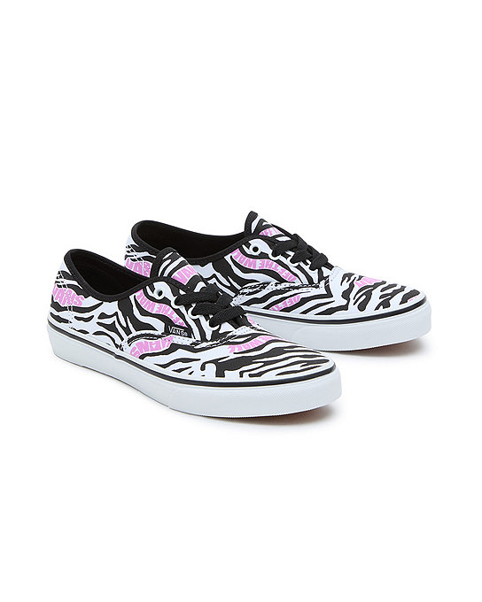 Youth Zebra Daze Authentic Shoes (8-14 years) | Vans