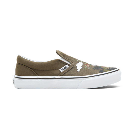 Chaussures Junior Dineapple Floral Classic Slip-On (8-14+ ans) | Vans