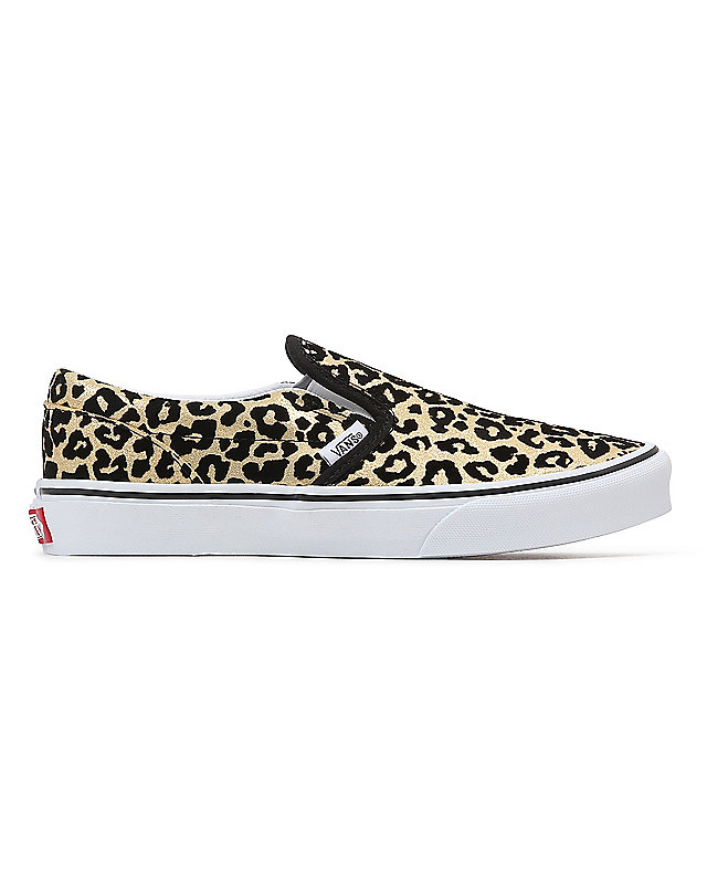 Youth Flocked Leopard Classic Slip-On Shoes (8-14 years) 3