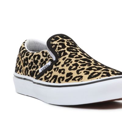 Vans mini leopard slip hot sale on