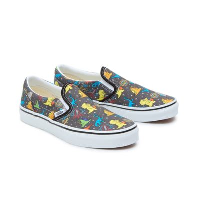 Dino Classic Slip-On Kinderschoenen (8-14 jaar) | Vans