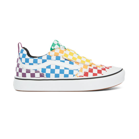 Chaussures Junior Checkerboard ComfyCush New Skool V (8-14+ ans) | Vans