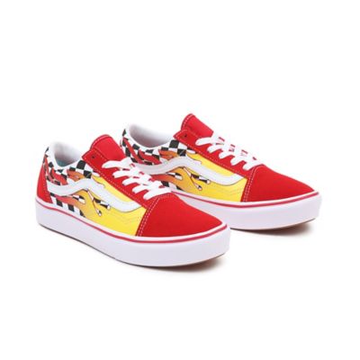 youth red vans