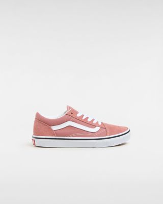 Vans Jugendliche Color Theory Old Skool Schuhe (8-14 Jahre) (color Theory Withered Rose) Youth Rosa