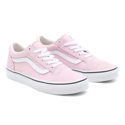 scarpe vans grigie e rosa