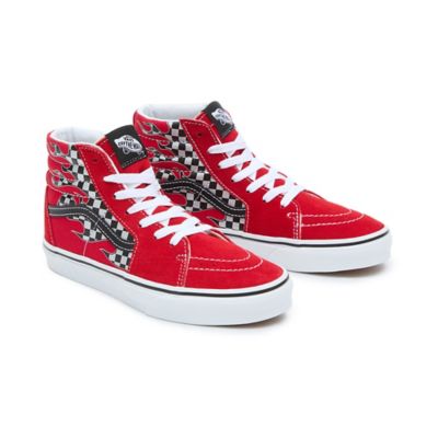 Youth Reflective Check SK8-Hi Shoes (8-14 years) | Vans