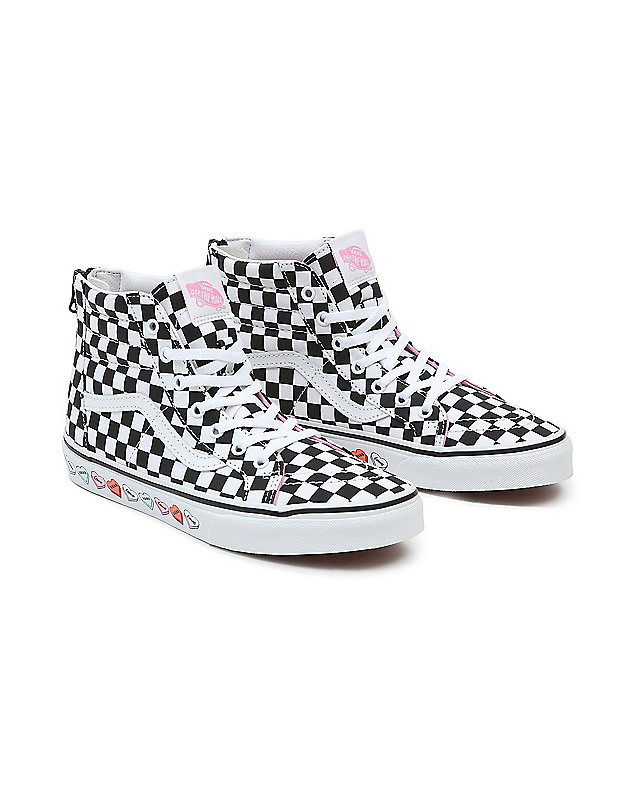 Youth Candy Hearts SK8-Hi Zip Shoes (8-14 years) 1