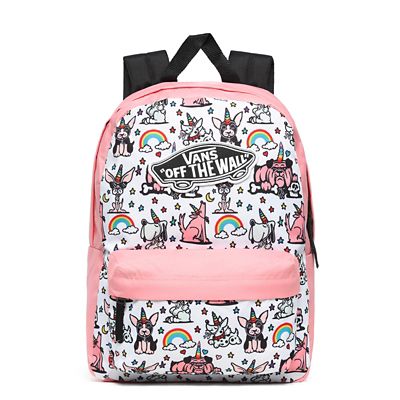 Kids Realm Backpack | Pink | Vans