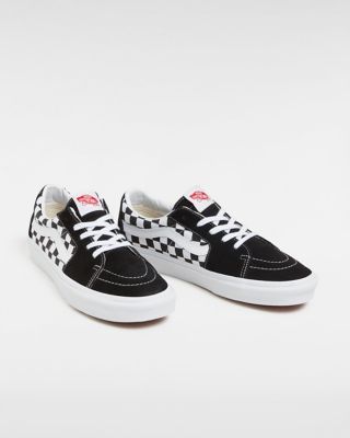 Vans sk8 deals low black white