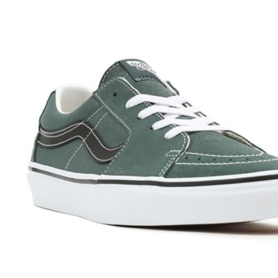 Dark sales green vans