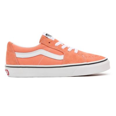 Orange vans clearance shoes womens