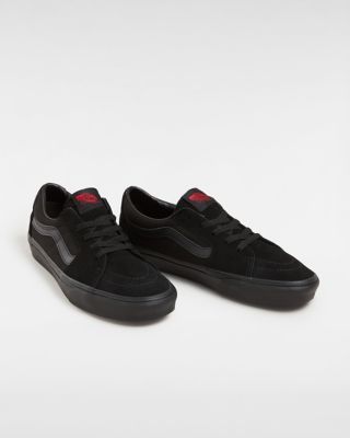 Vans sk8 hot sale all black