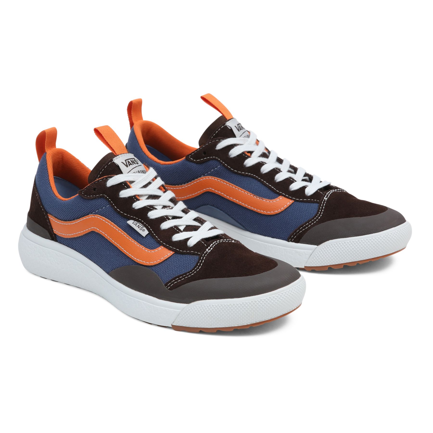 Vans blue cheap and orange