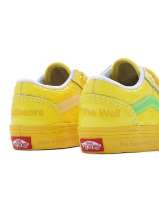 Yellow vans shoes sales kids