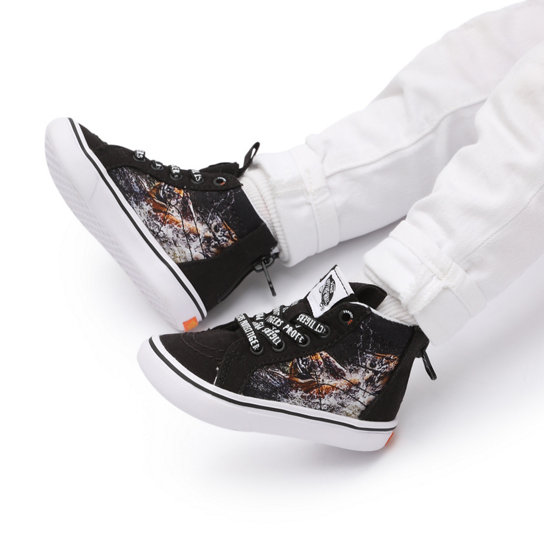 Zapatillas con cremallera ComfyCush Sk8-Hi de Vans x Project CAT para bebé (1-4 años) | Vans