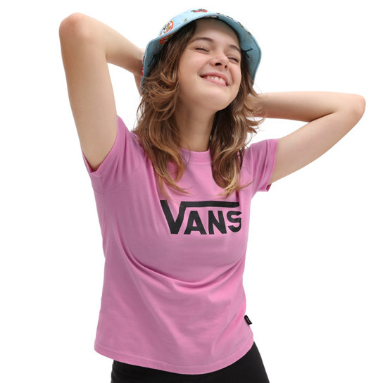 Camiseta de cuello redondo Flying V de niñas (8-14 años) | Vans