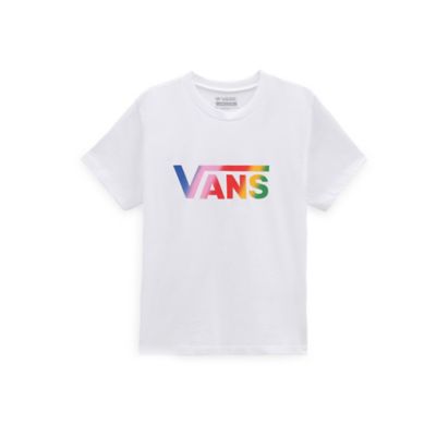 Girls Flying V Crew T-shirt (8-14 years) | White | Vans