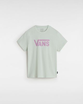 Vans Mädchen Flying V Crew T-shirt (8-14 Jahre) (pale Aqua) Girls Grün