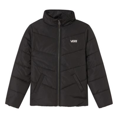 Vans windbreaker kids deals white