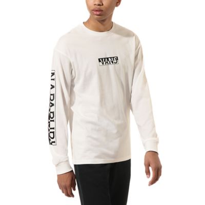 Vans X Napapijri Long Sleeve T-Shirt | White | Vans