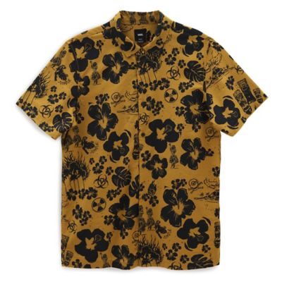 Dark Aloha Woven Shirt | Yellow | Vans