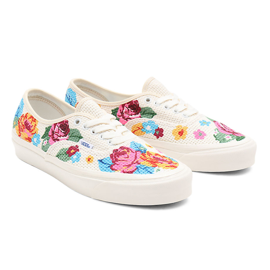 VANS Zapatillas Anaheim Factory Authentic 44 Dx ((anaheim Factory) Needlepoint/floral) Mujer Multicolour, Talla 47