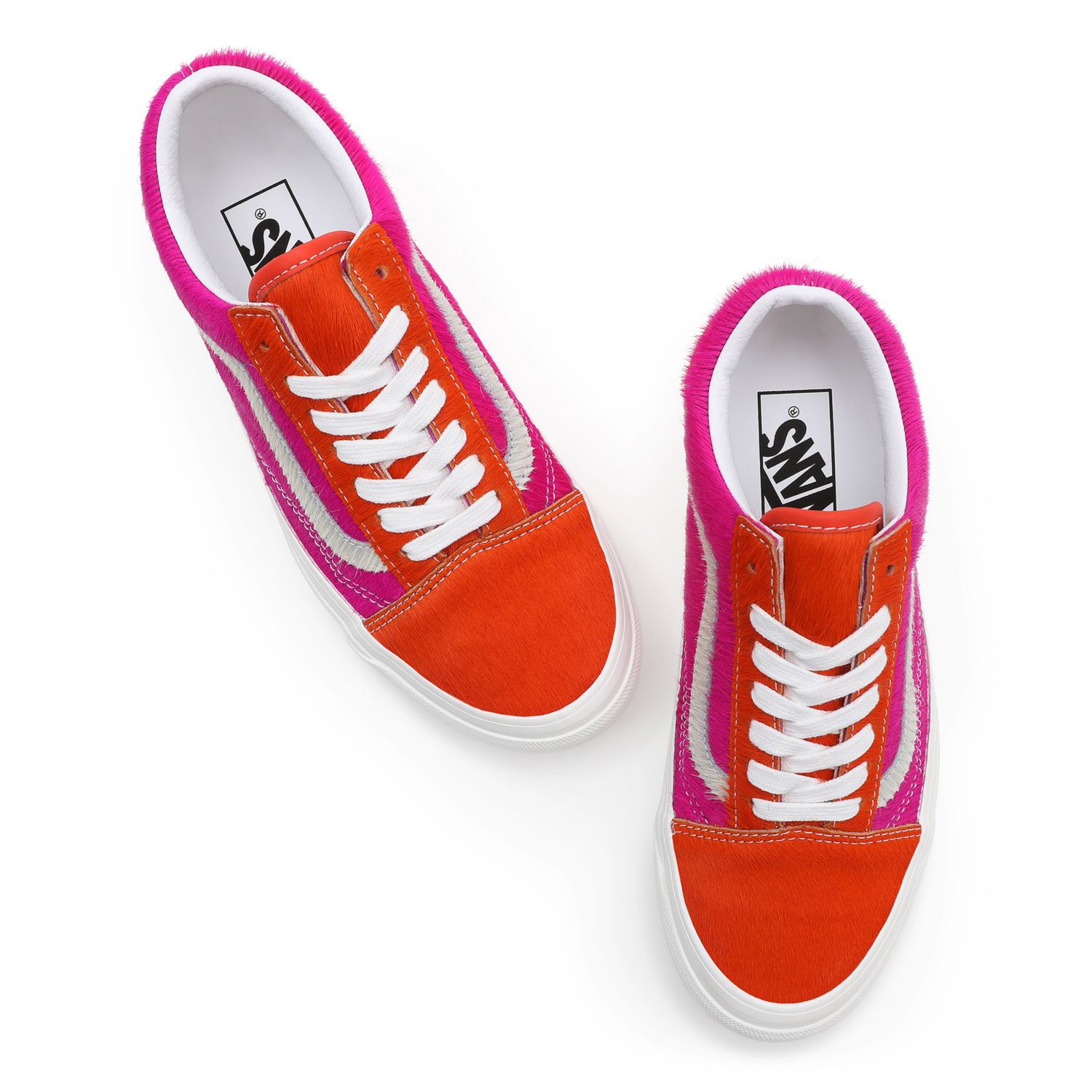 Vans old skool clearance broderie rose rouge