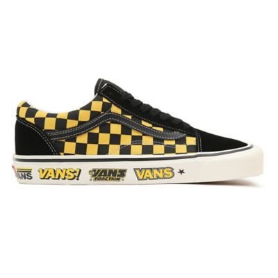 Checker store vans yellow