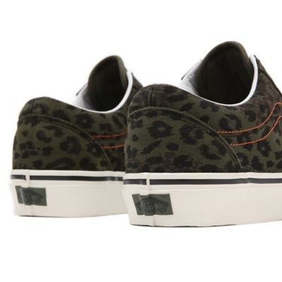 Grey leopard hot sale vans